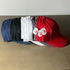 Colorful Baseball Cap Set
